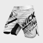 MMA SHORT EAGER OTOSHI WHITE