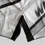 MMA SHORT EAGER OTOSHI WHITE – Image 2