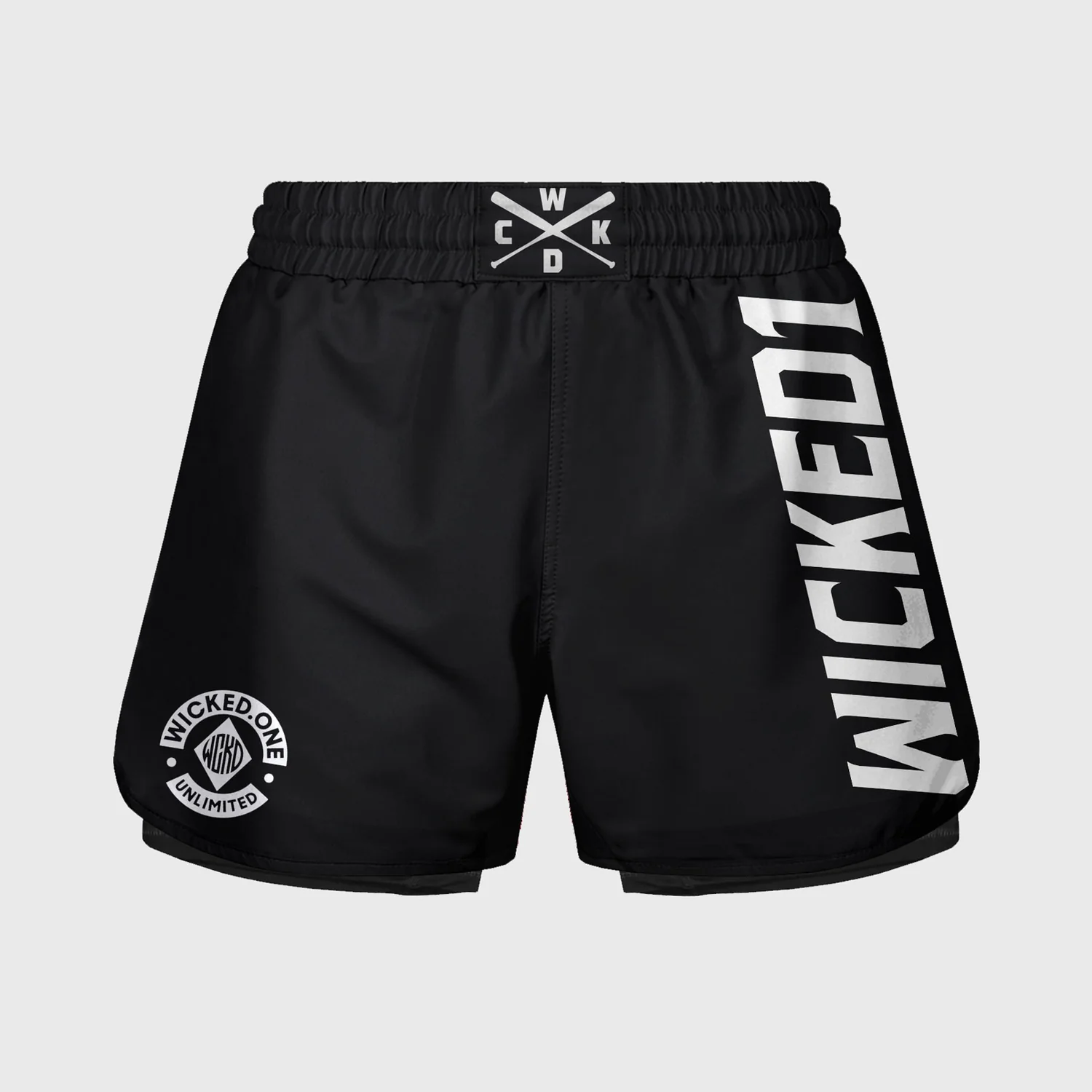 16 GRAPPLING SHORT CLINCH BLACK – Image 1