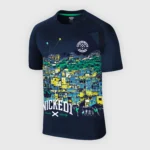 TRAINING SHIRT FAVELA RISING NAVY