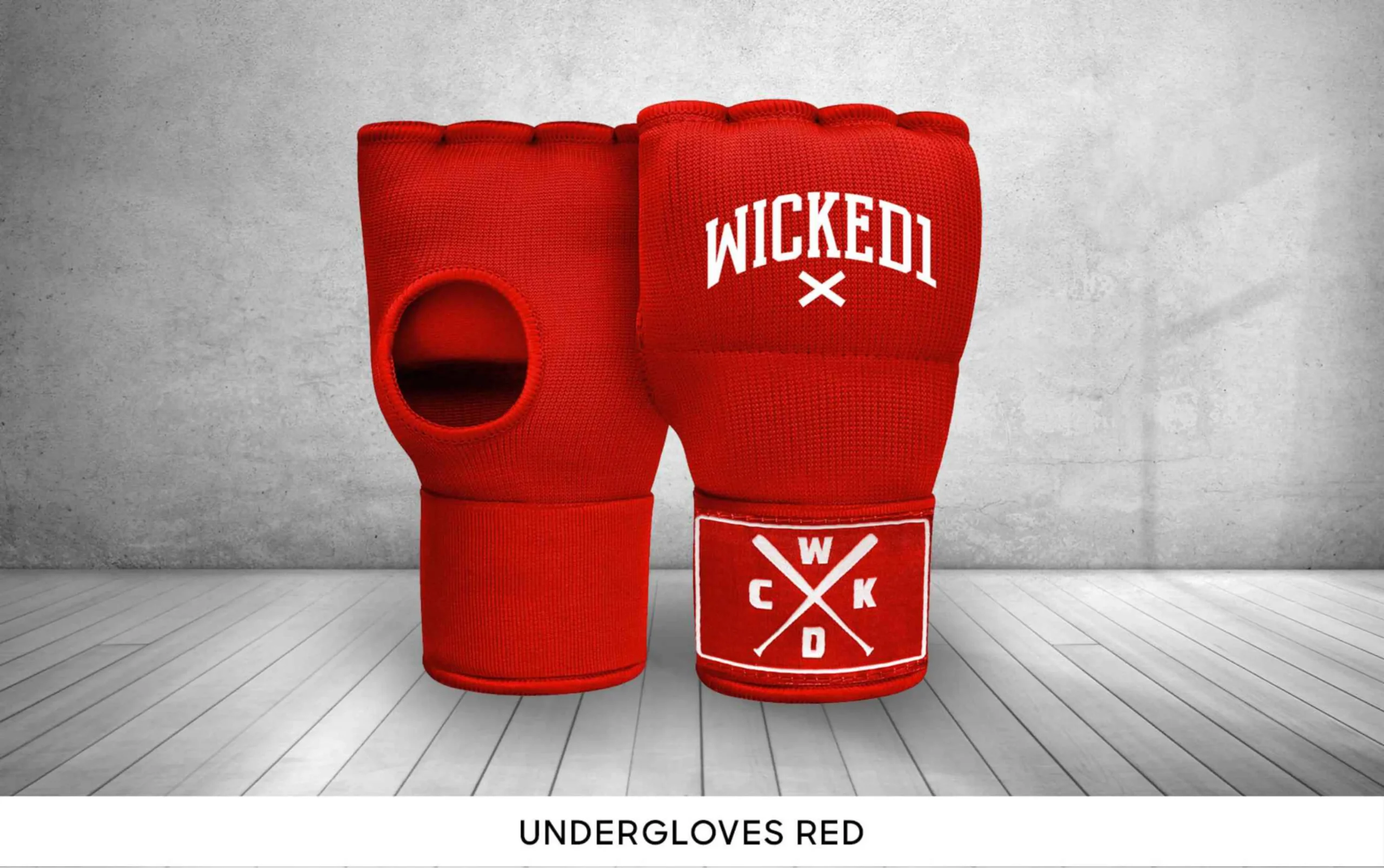 Fight Collection WCKD 25 (glissés) 4 (1) (1) UNDERGLOVES Rouge – Image 1