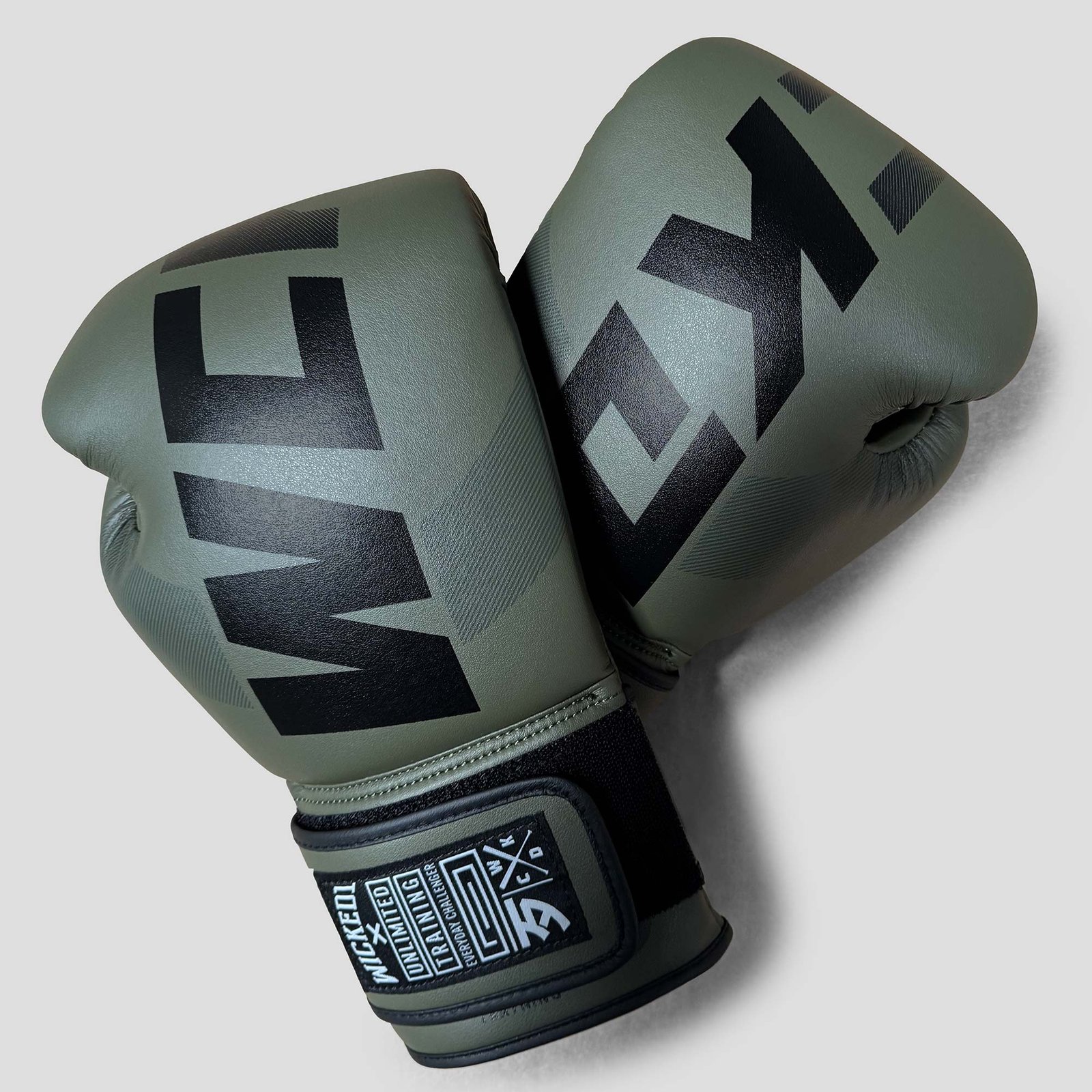 Gants-de-boxe-Kruz-Kaki-2 TRAINING GLOVES KRUZ – Image 1