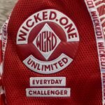 MUAY THAI SHORT ONE BLOOD RED WHITE - Image 3